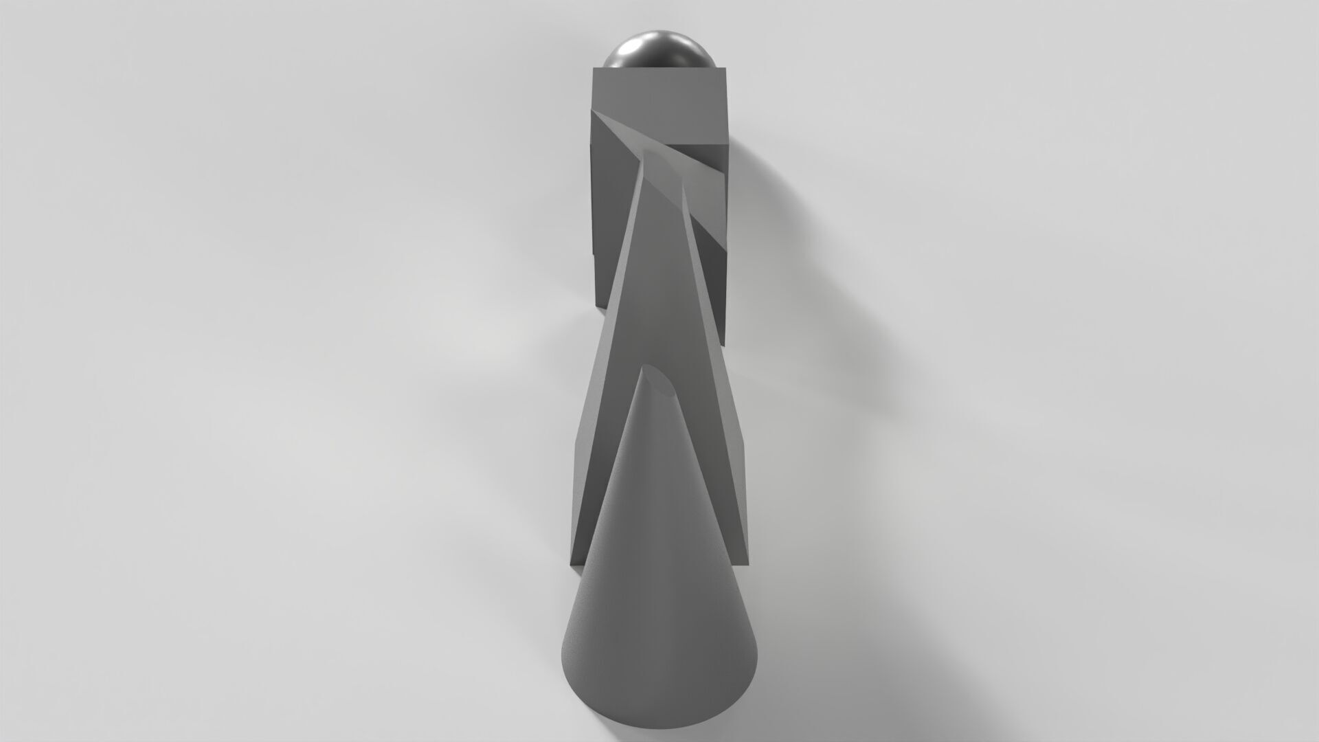 Minimalist Chess Set Pieces 3D print model_3