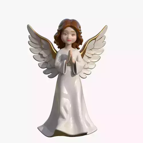 Christmas Angel Figurine 3D print model Christmas Angel Figurine 3D print model