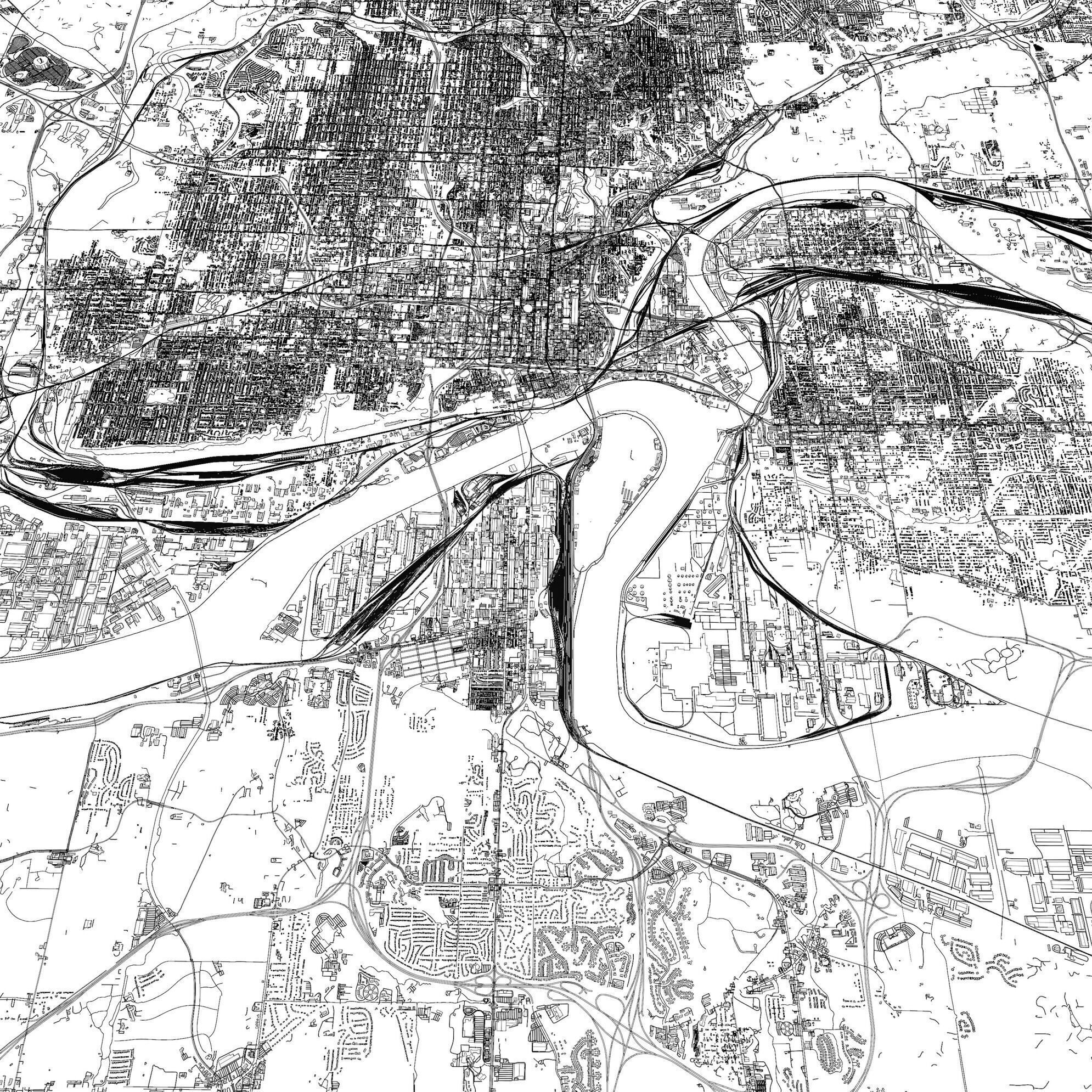 Kansas City USA - city and urban 3D model_17