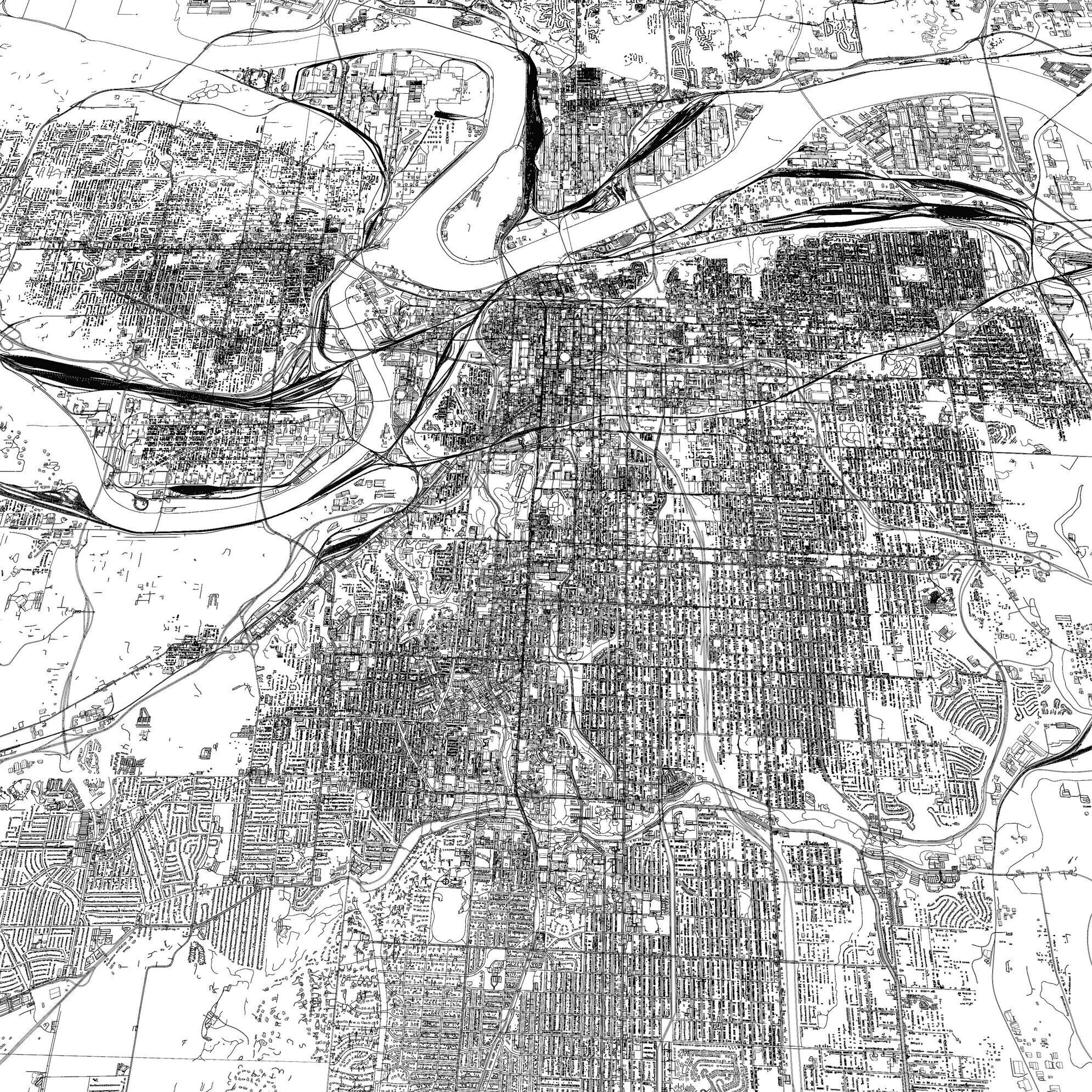 Kansas City USA - city and urban 3D model_14