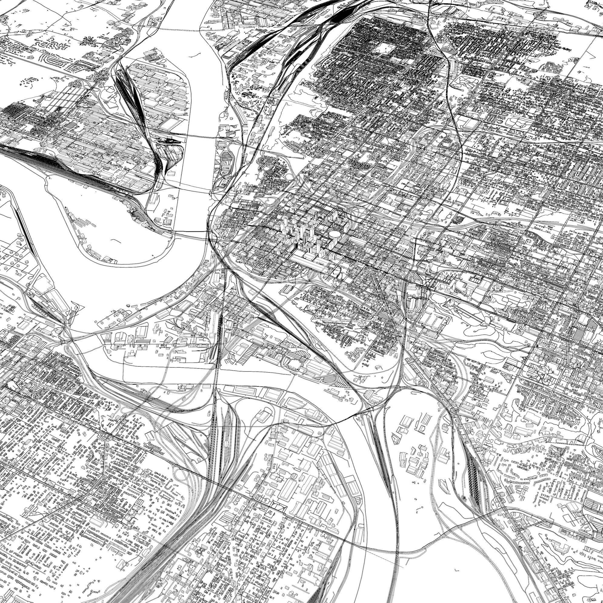 Kansas City USA - city and urban 3D model_15