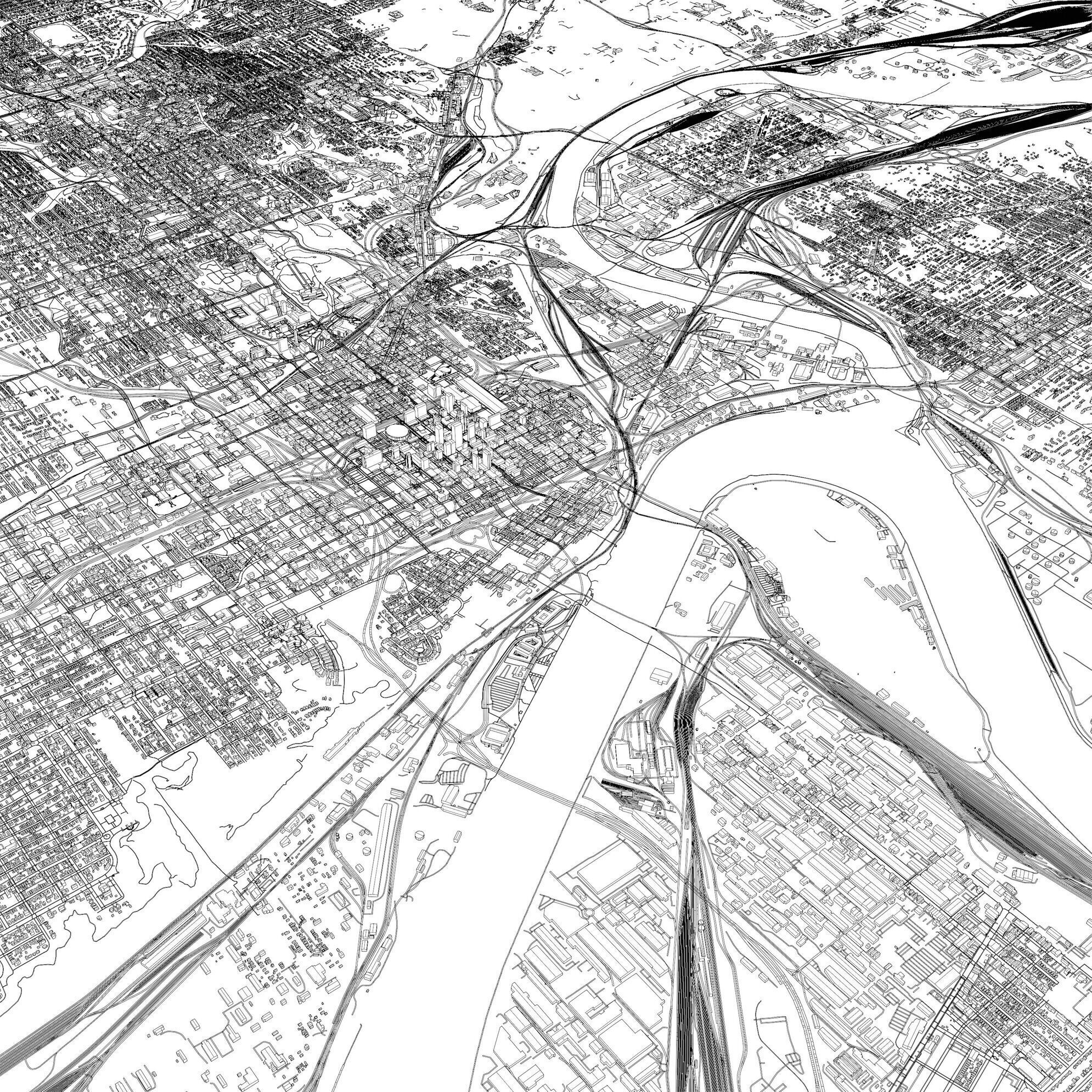 Kansas City USA - city and urban 3D model_16