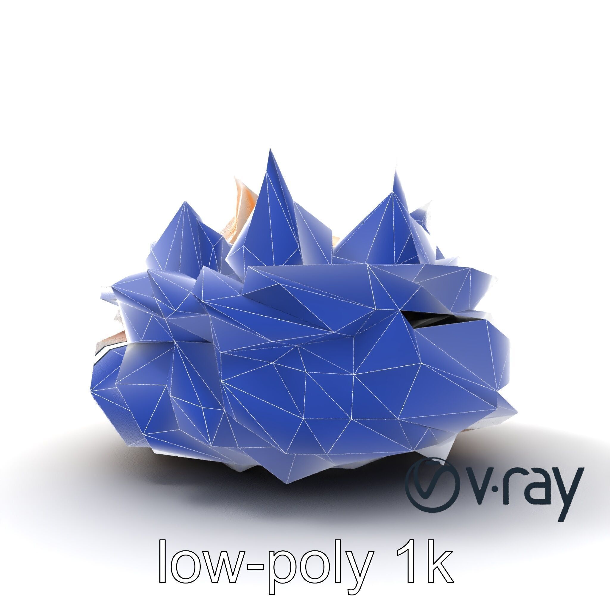 Stylized Meringue Cake Surreal Design model pack Low-poly 3D model_14
