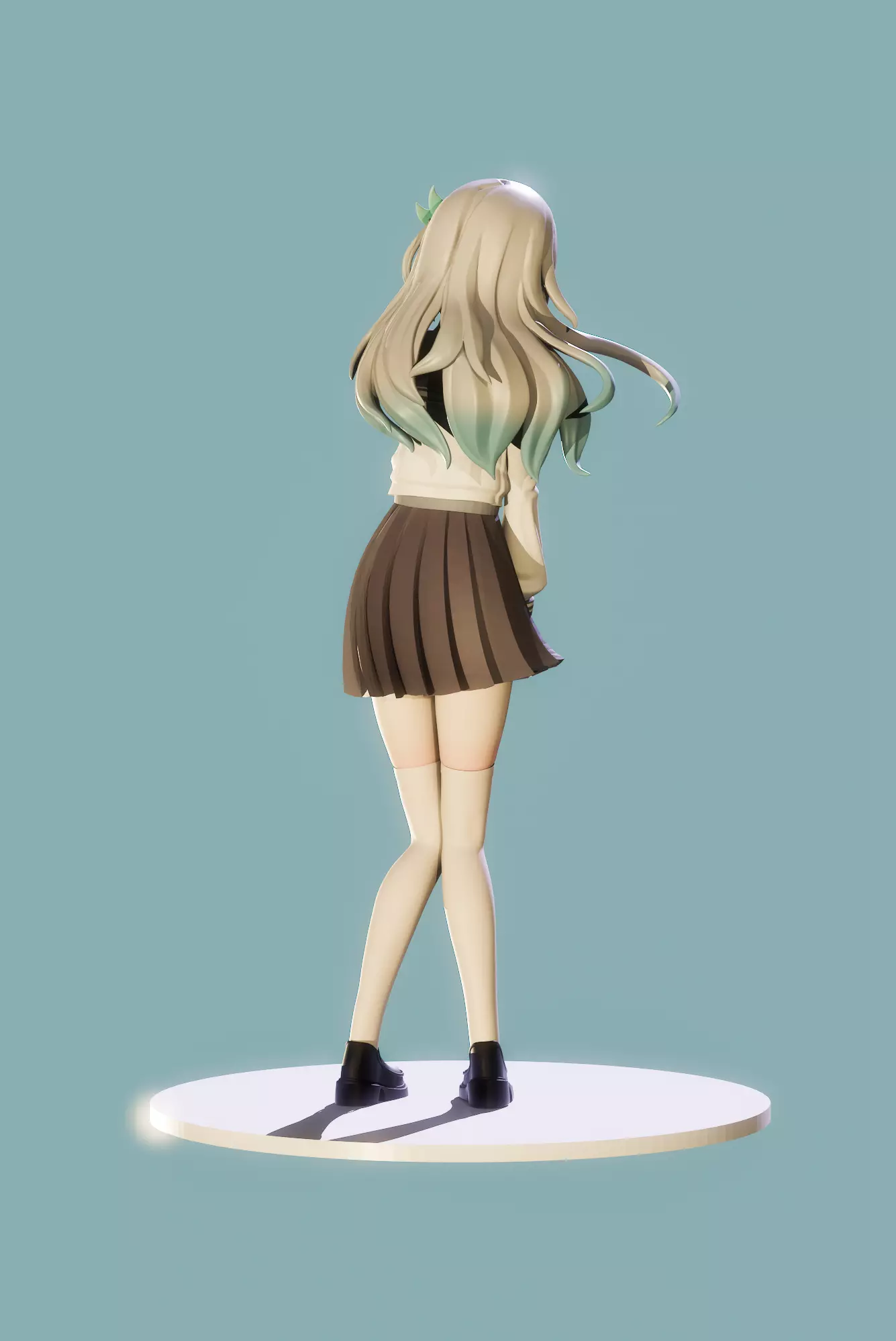 HONKAI STARRAIL FIREFLY JK SCHOOL UNIFORM 3D print model_3