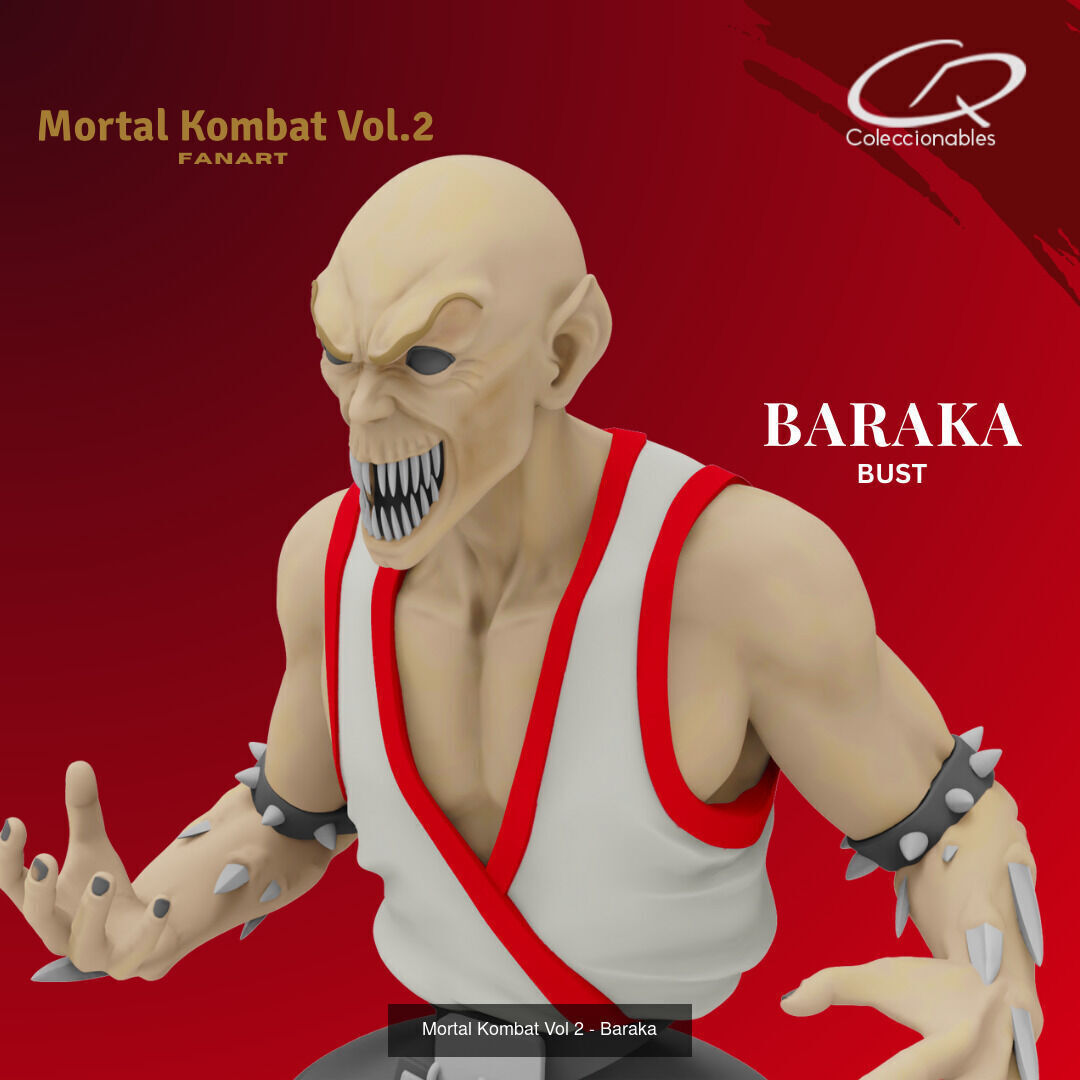 Mortal Kombat Fanart Vol2 3D Model Collection_1