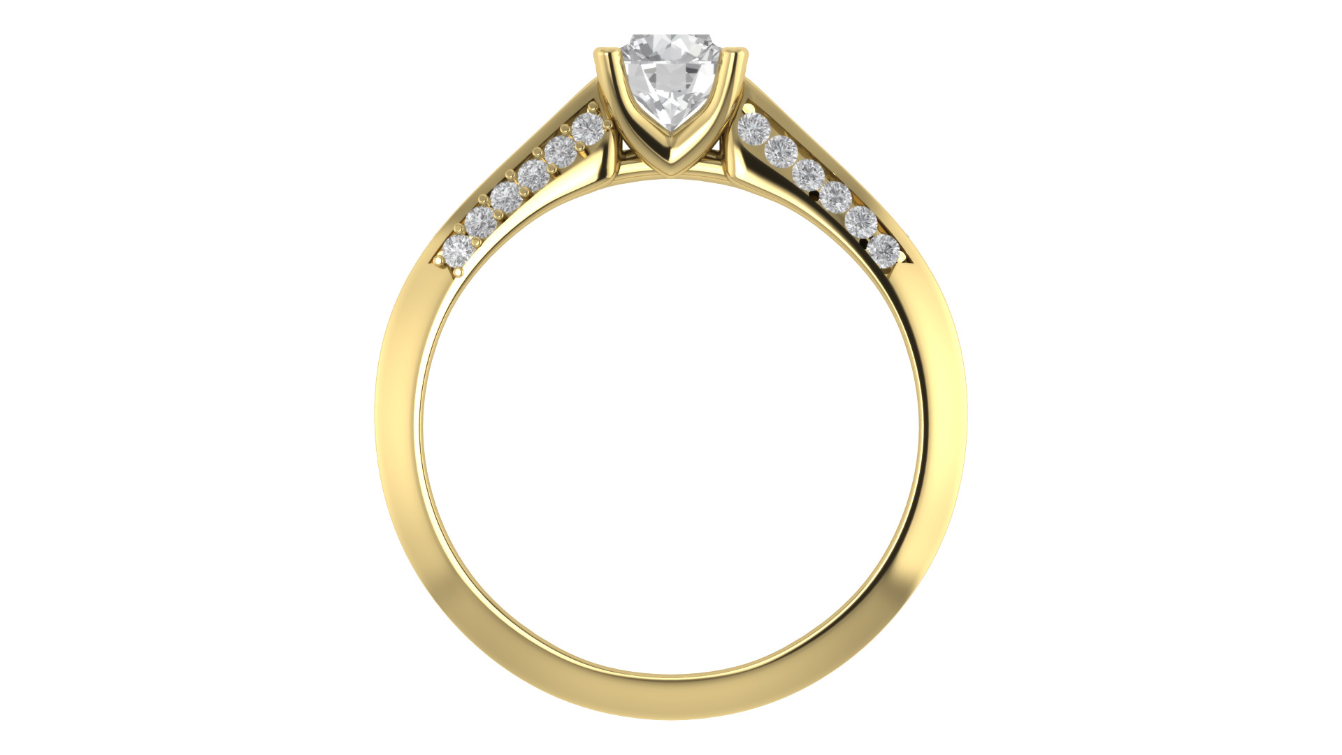Women Ring Render 3dm STL OBJ FBX TXT Details 3D print model_7