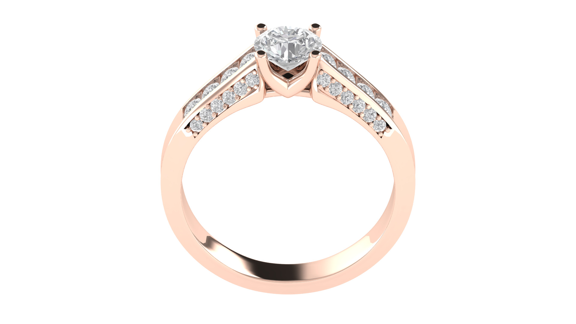 Women Ring Render 3dm STL OBJ FBX TXT Details 3D print model_5