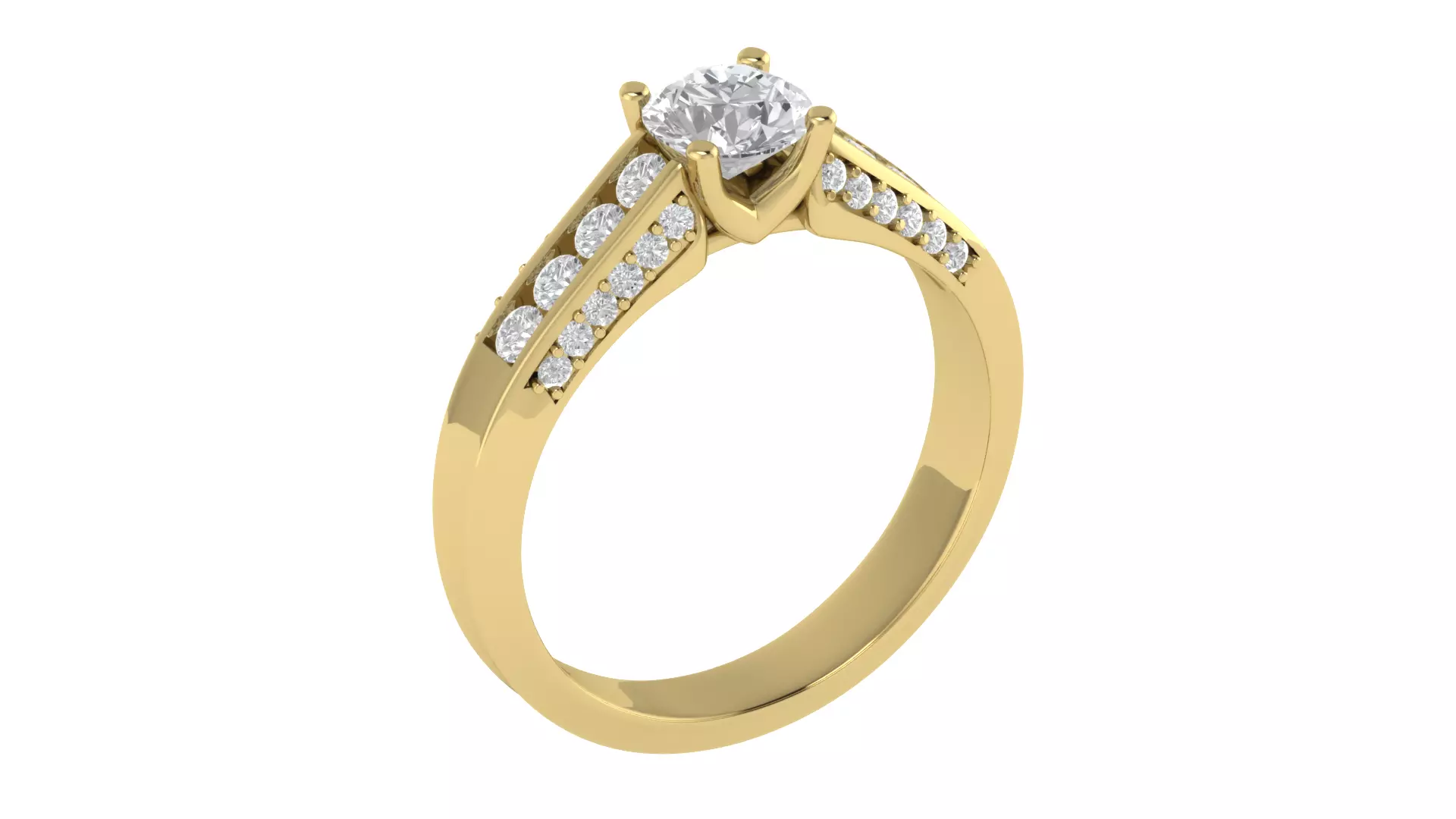 Women Ring Render 3dm STL OBJ FBX TXT Details 3D print model_0