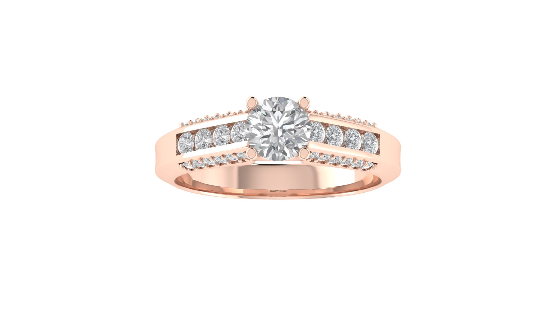 Women Ring Render 3dm STL OBJ FBX TXT Details 3D print model_3