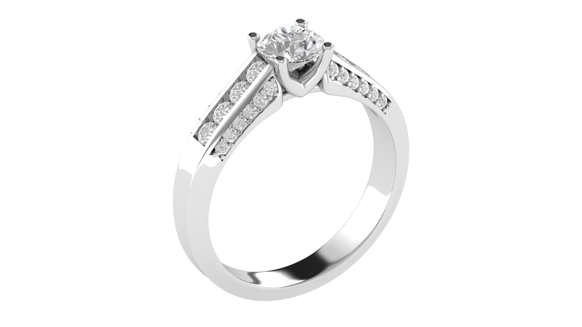 Women Ring Render 3dm STL OBJ FBX TXT Details 3D print model_4