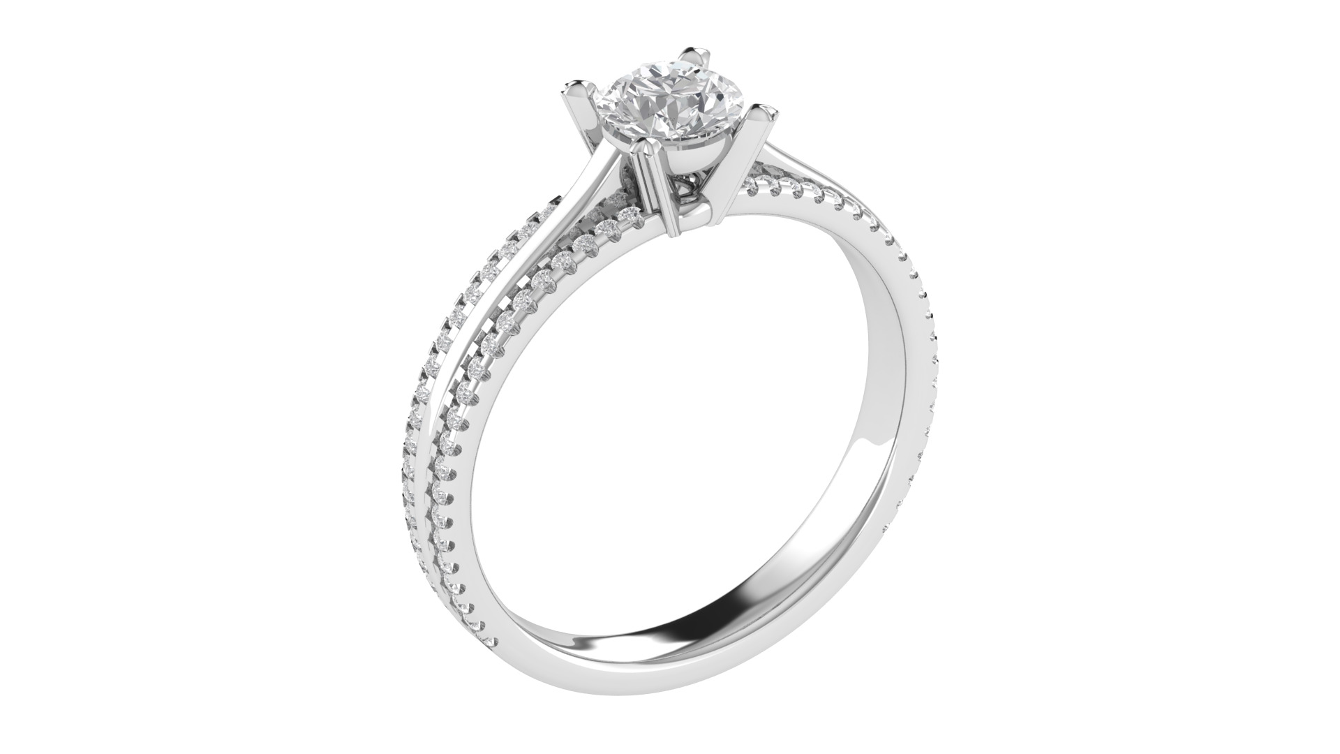 Women Ring  Render 3dm STL OBJ FBX TXT Details 3D print model_5