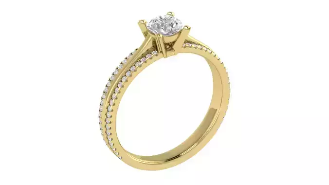 Women Ring  Render 3dm STL OBJ FBX TXT Details