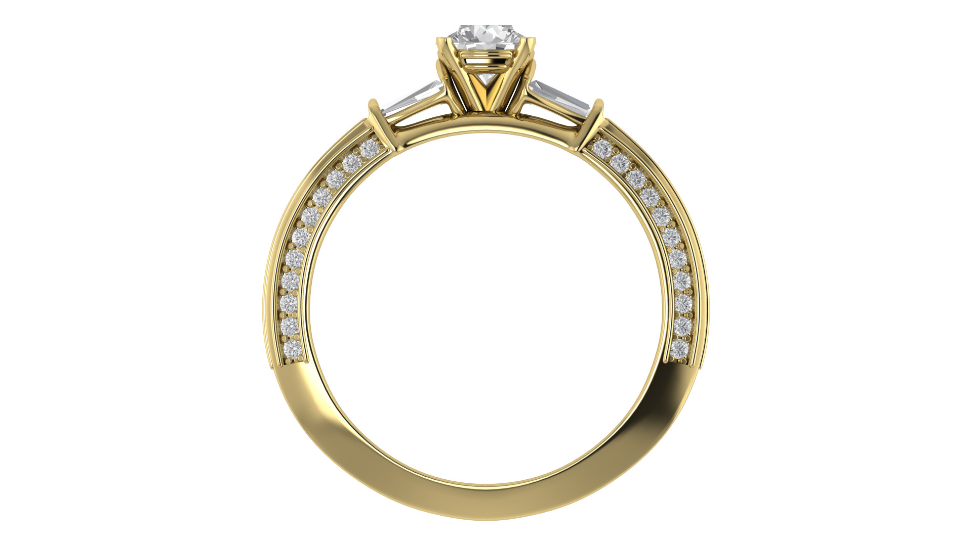 Women Ring  Render 3dm STL OBJ FBX TXT Details 3D print model_8