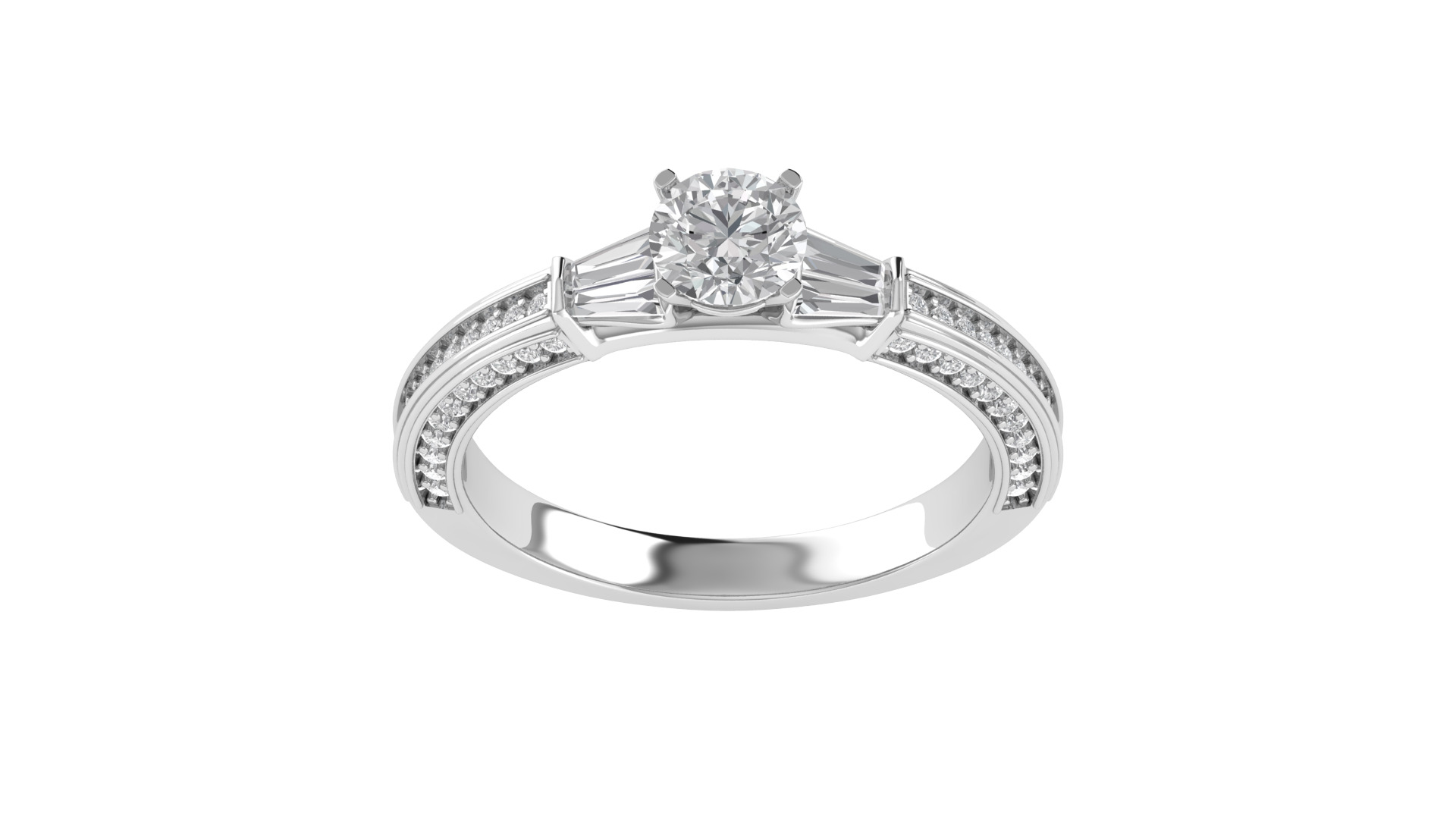 Women Ring  Render 3dm STL OBJ FBX TXT Details 3D print model_13