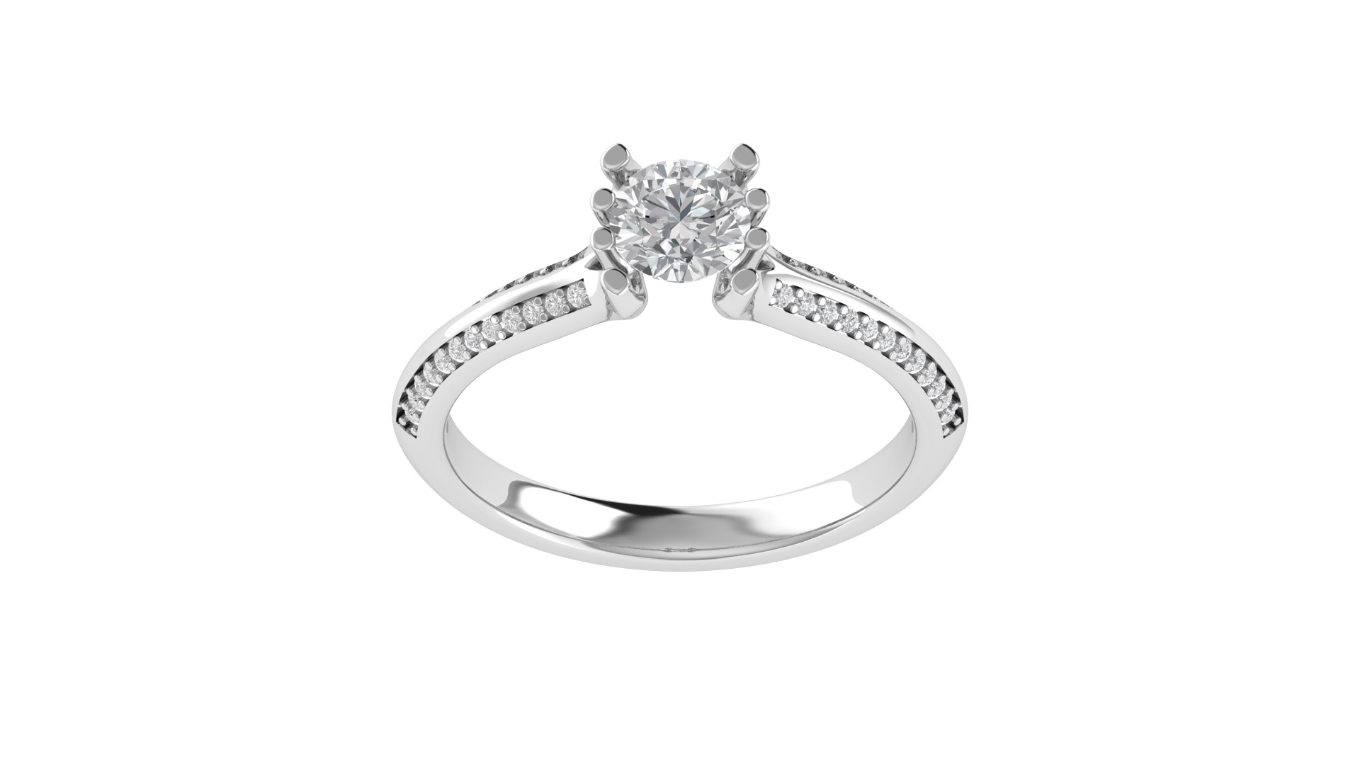 Women Ring  Render 3dm STL OBJ FBX TXT Details 3D print model_12