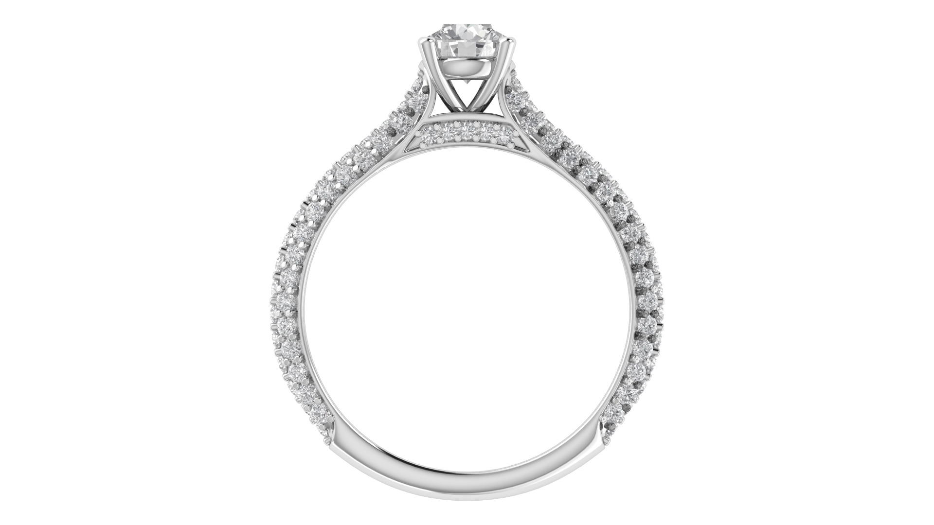 Women Ring  Render 3dm STL OBJ FBX TXT Details 3D print model_6