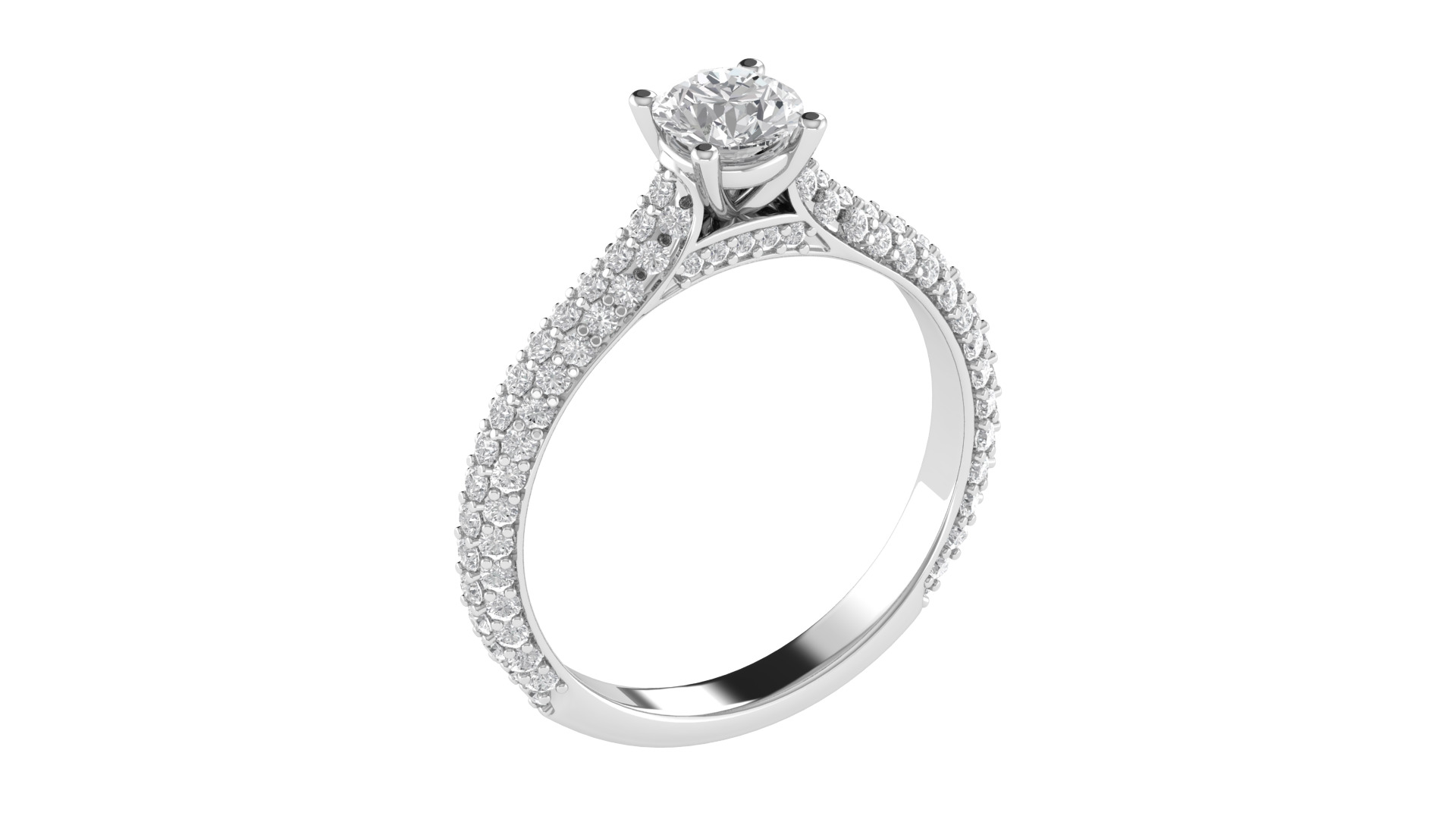 Women Ring  Render 3dm STL OBJ FBX TXT Details 3D print model_4