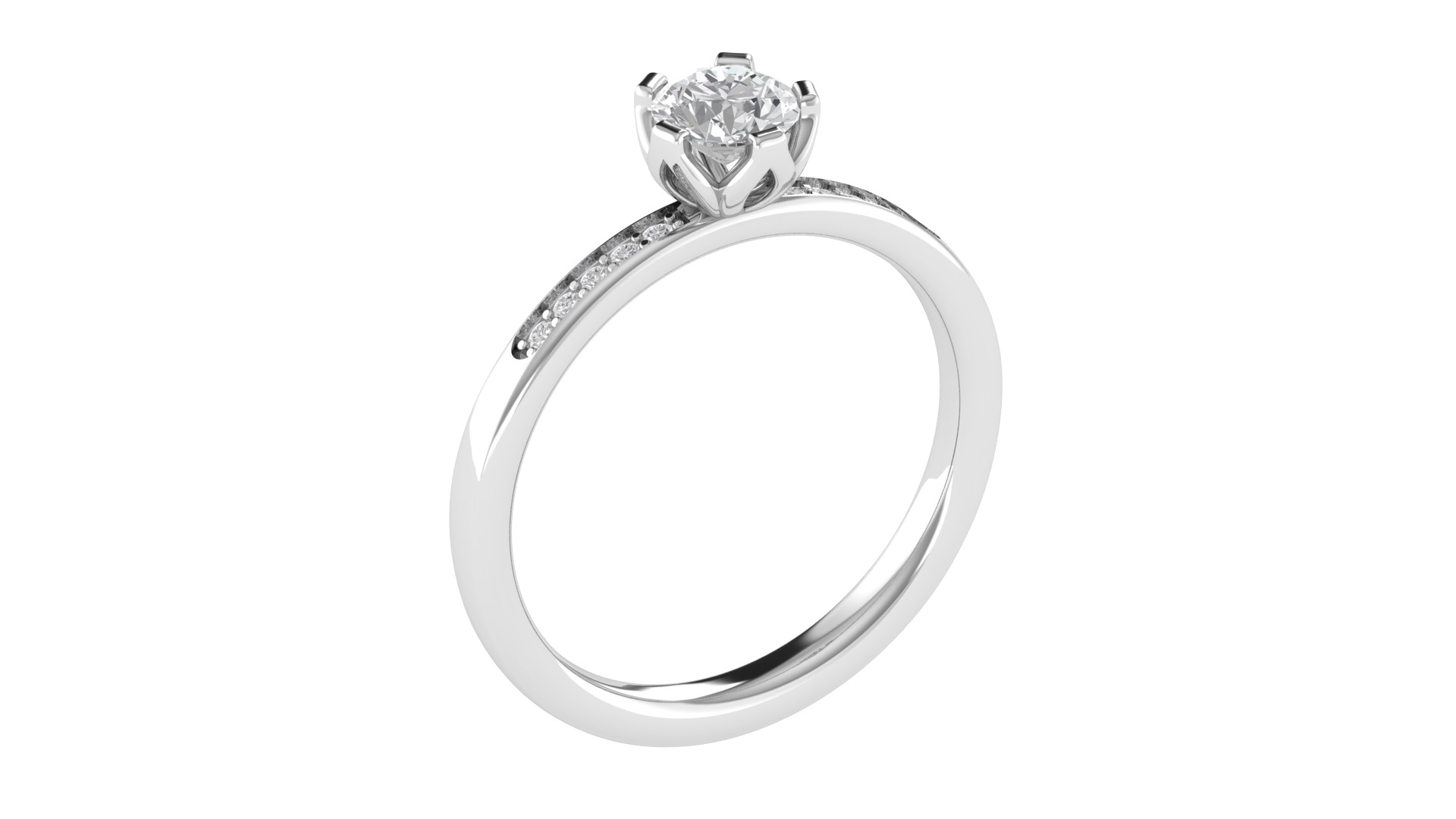 Women Ring  Render 3dm STL OBJ FBX TXT Details 3D print model_5