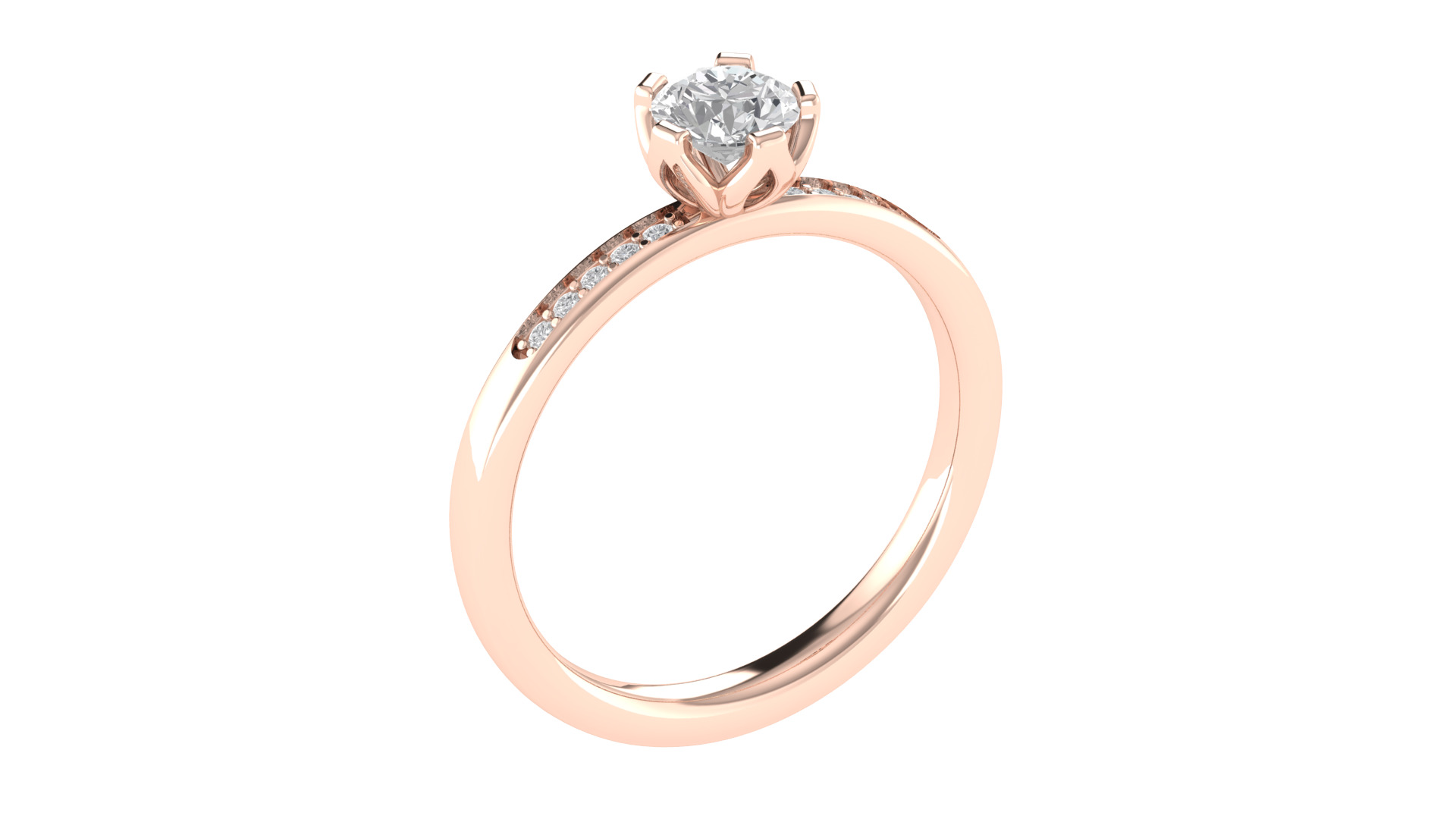 Women Ring  Render 3dm STL OBJ FBX TXT Details 3D print model_4