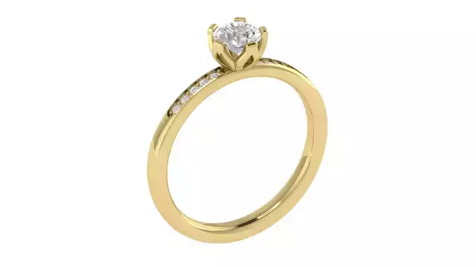 Women Ring  Render 3dm STL OBJ FBX TXT Details 3D print model