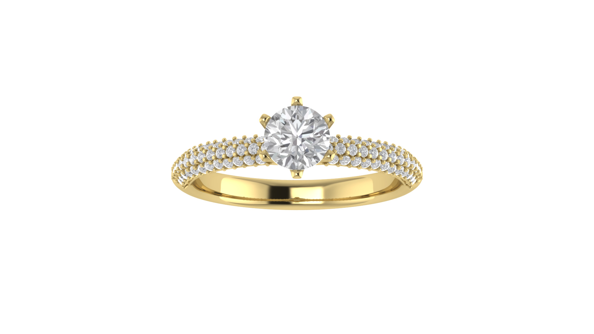 Women Ring  Render 3dm STL OBJ FBX TXT Details 3D print model_2