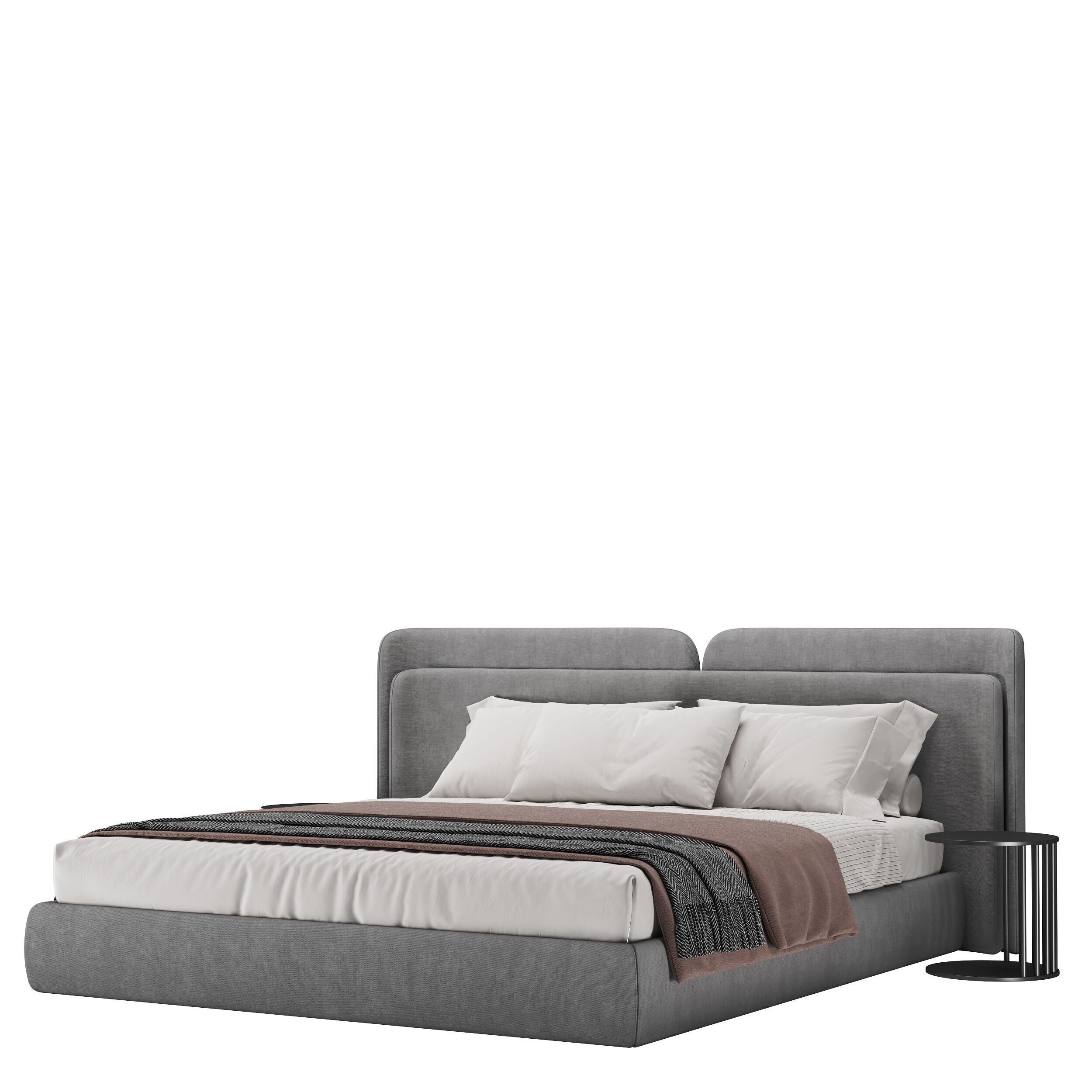 VALLETTA bed 3D model_1