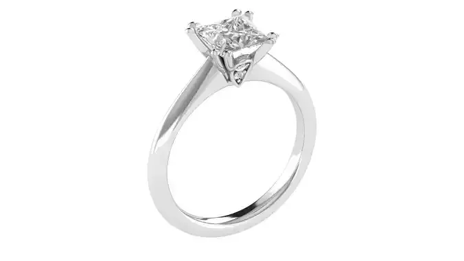 Women Ring  Render 3dm STL OBJ FBX TXT Details 3D print model