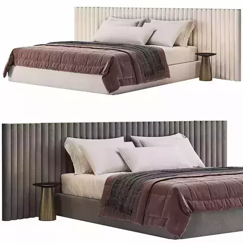 CAMPBELL ROYAL   BED 3D model