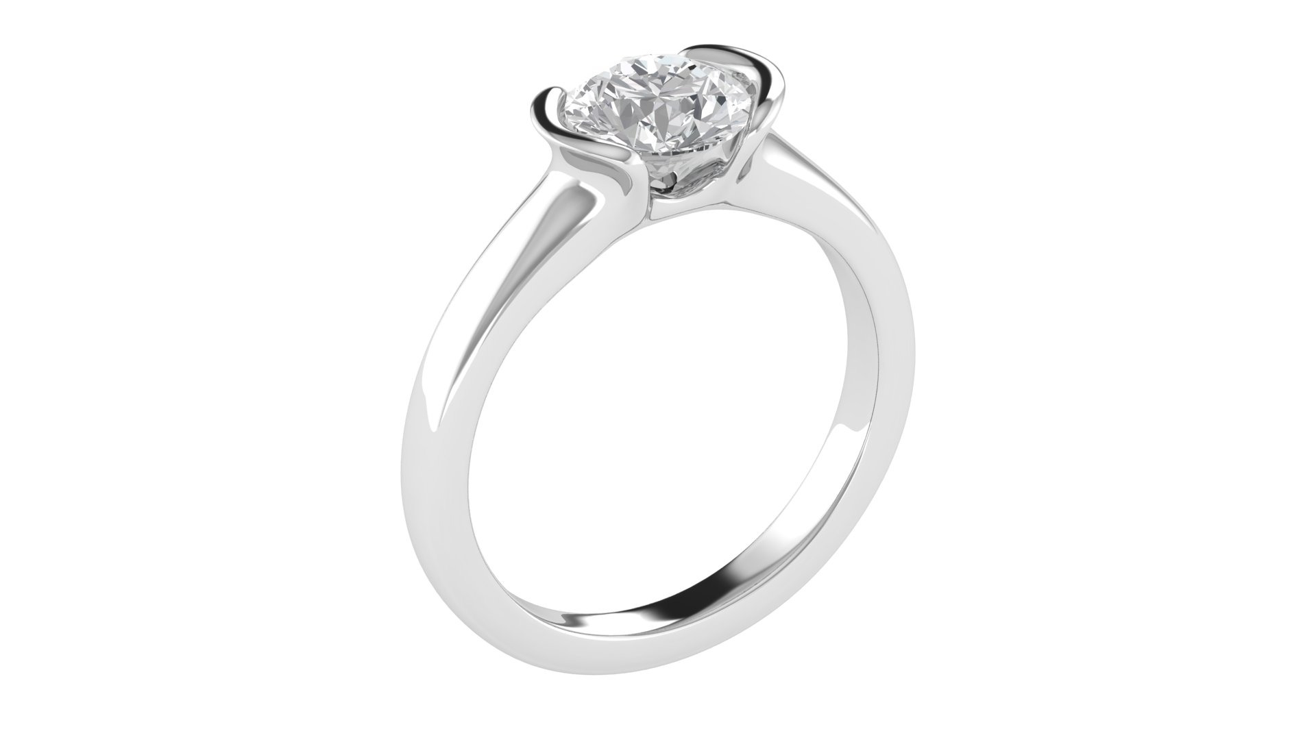 Women Ring  Render 3dm STL OBJ FBX TXT Details 3D print model_4