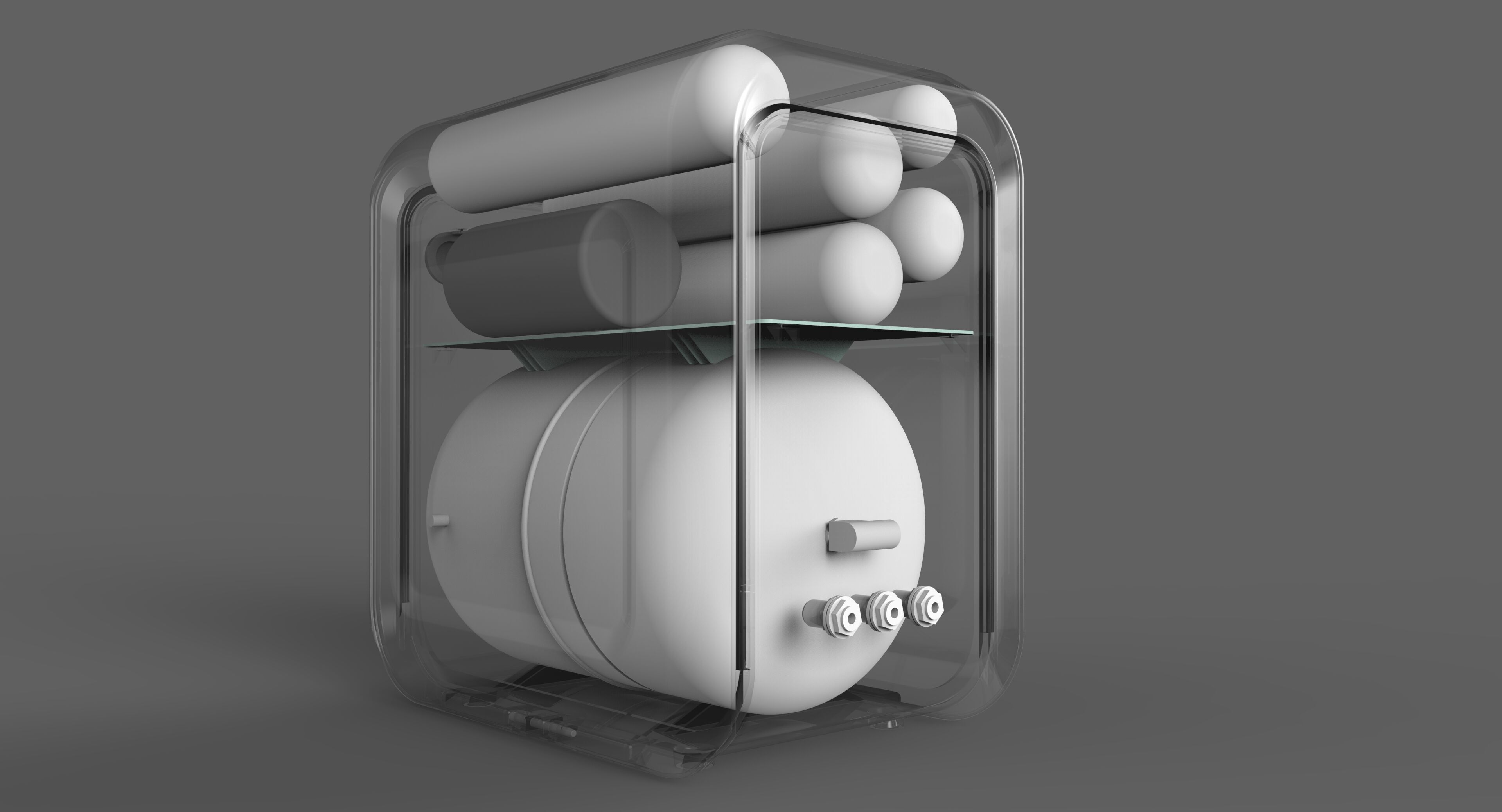 Water Purifier 3D Model  High Quality CAD Design 3D model_5