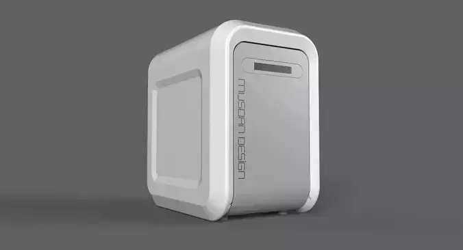 Water Purifier 3D Model  High Quality CAD Design