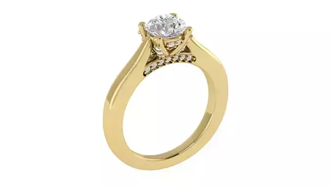 Women Ring  Render 3dm STL OBJ FBX TXT Details 3D print model