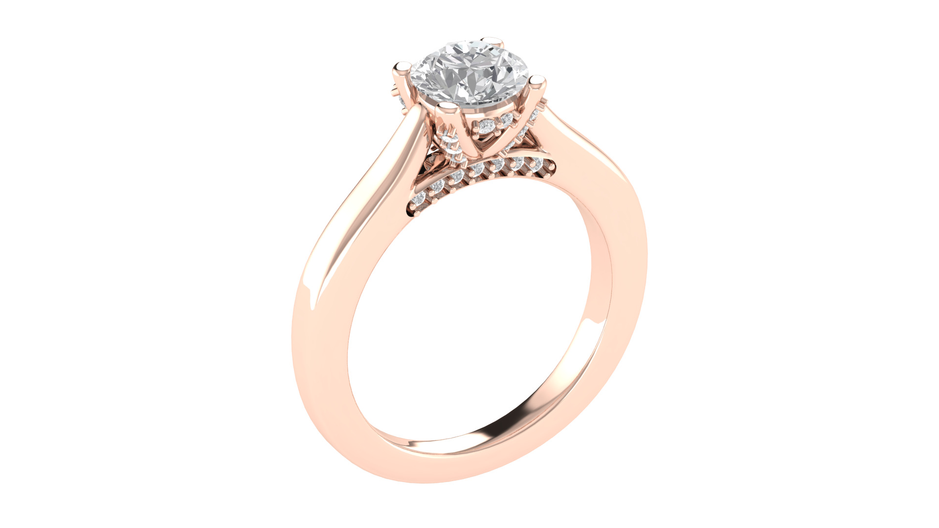 Women Ring  Render 3dm STL OBJ FBX TXT Details 3D print model_4