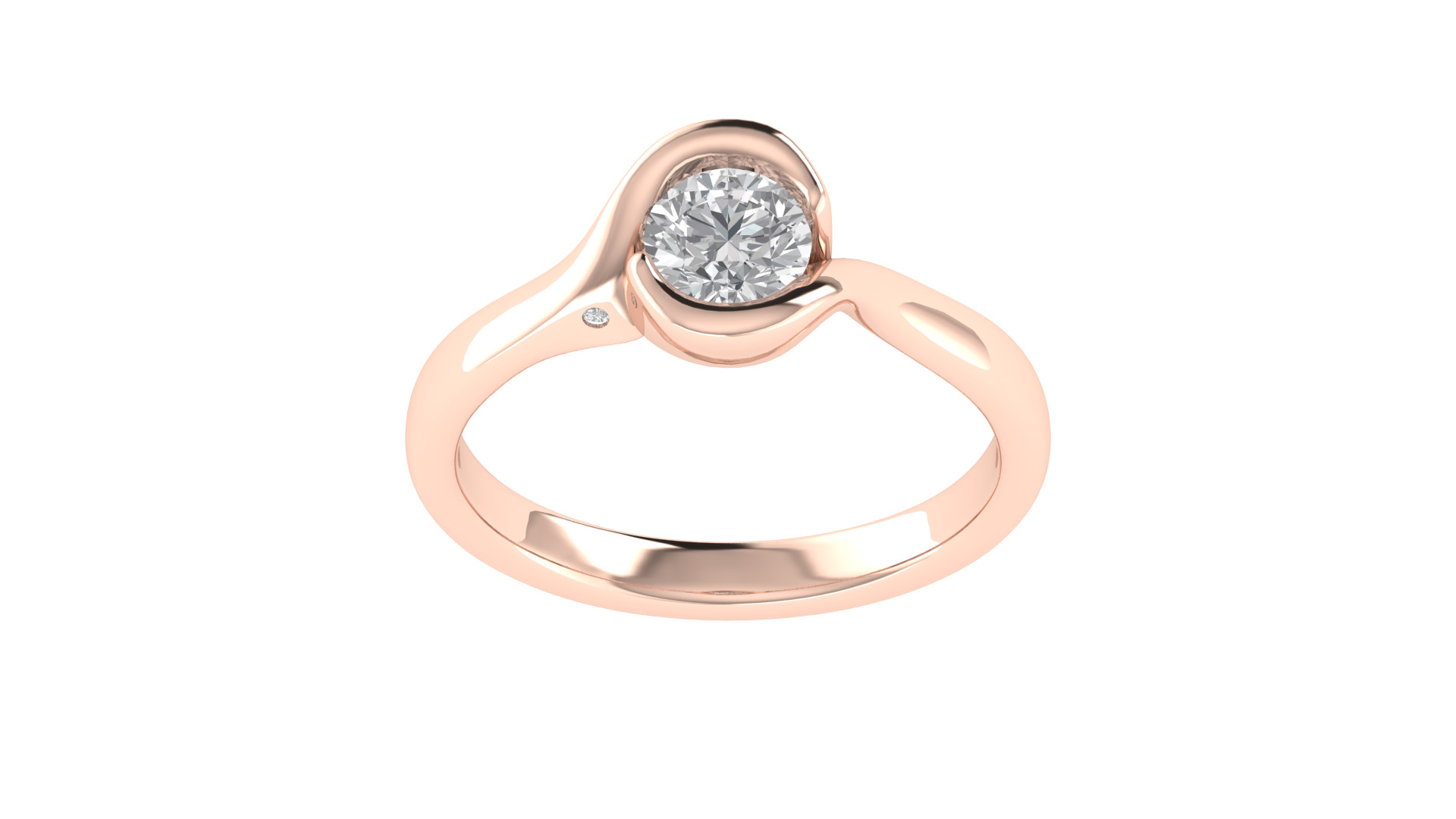 Women Ring  Render 3dm STL OBJ FBX TXT Details 3D print model_4