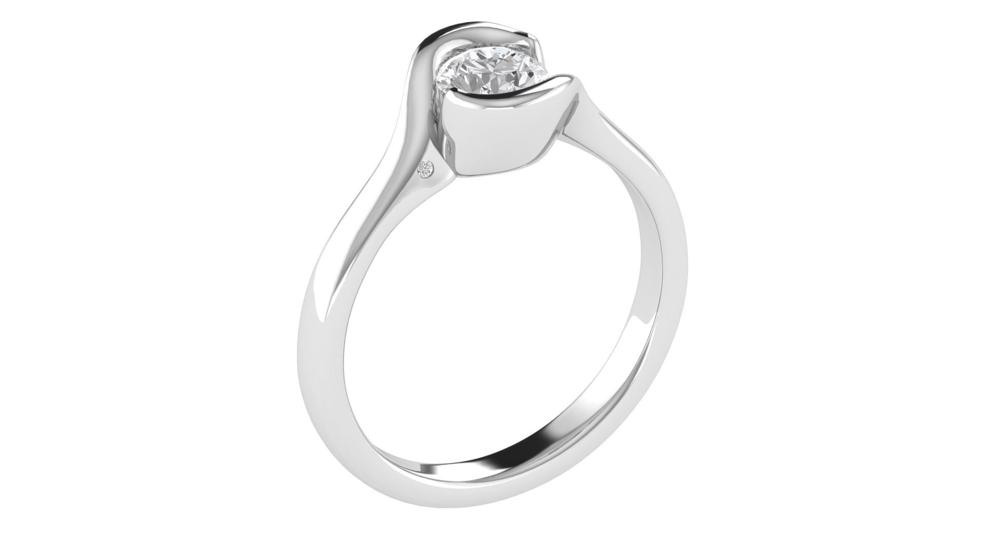 Women Ring  Render 3dm STL OBJ FBX TXT Details 3D print model_11