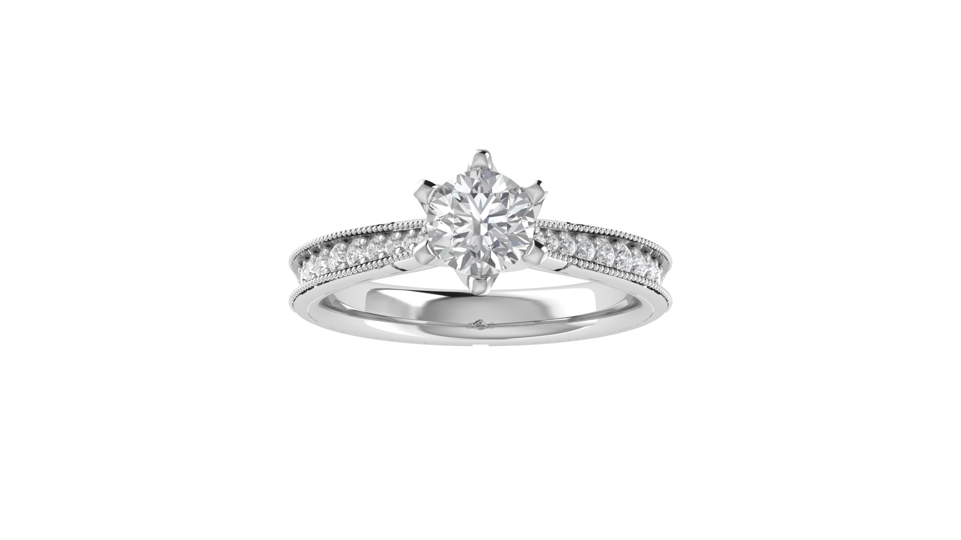 Women Ring  Render 3dm STL OBJ FBX TXT Details 3D print model_3