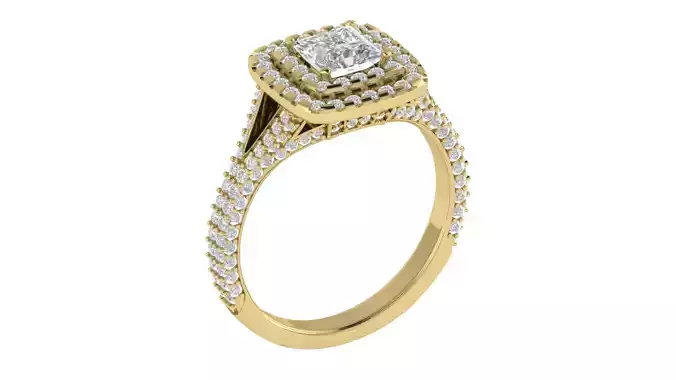 Women Ring  Render 3dm STL OBJ FBX TXT Details 3D print model