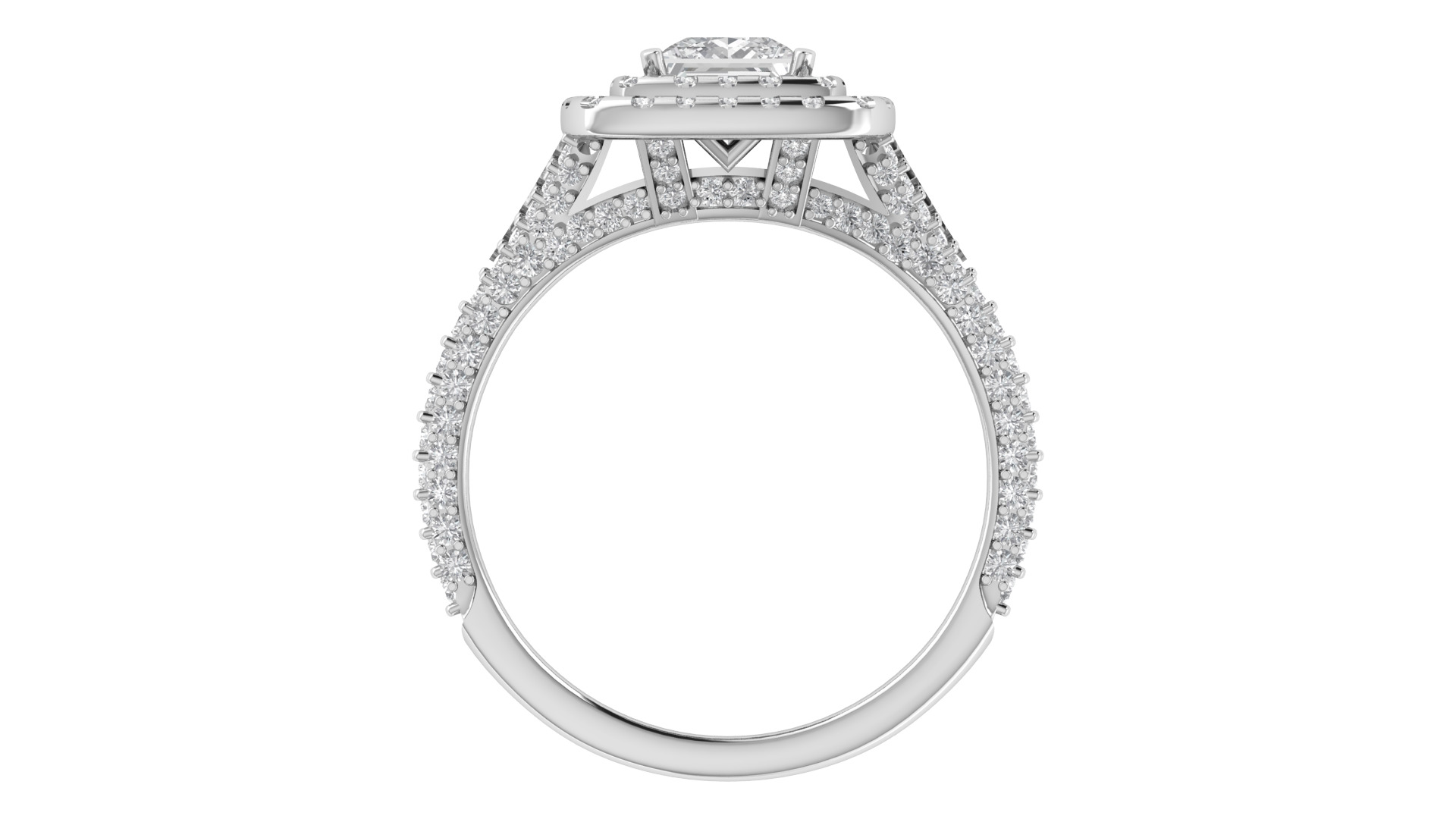 Women Ring  Render 3dm STL OBJ FBX TXT Details 3D print model_7