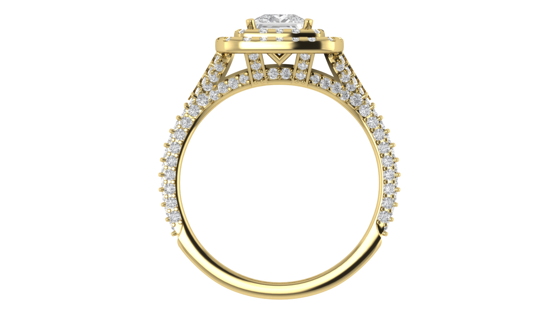 Women Ring  Render 3dm STL OBJ FBX TXT Details 3D print model_8