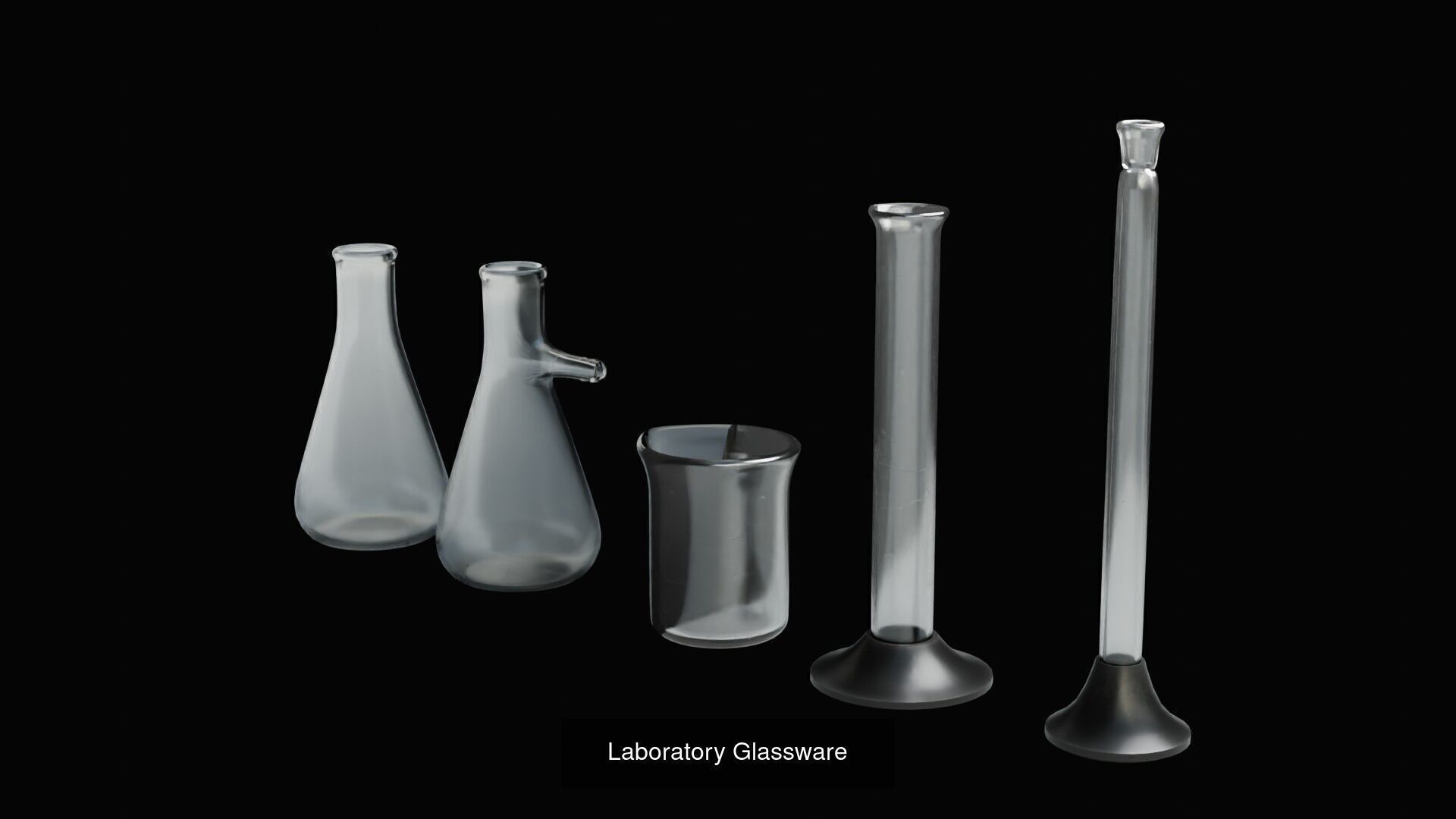 Laboratory Props 3D Model Collection_1