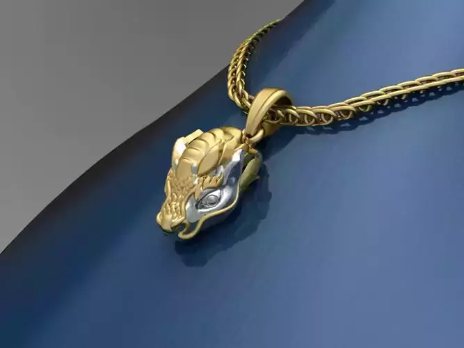 baby toothless Pendant 3D print model 3D print model