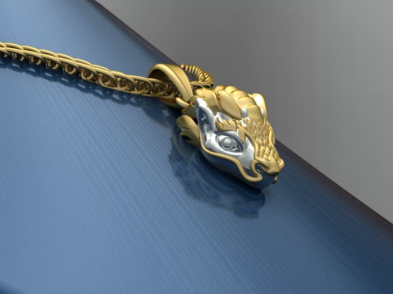 baby toothless Pendant 3D print model 3D print model_4