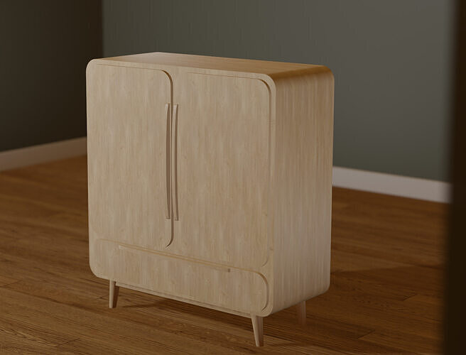 Susie Cabinet by Path Design Free 3D model