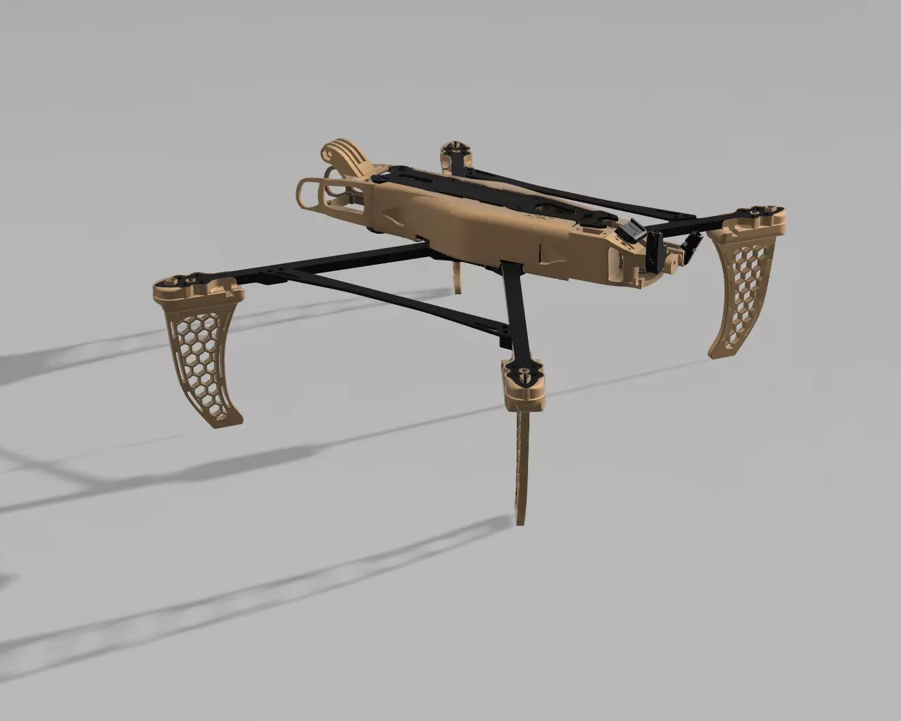 ARTAIR LONG ARM STAND CLIPON-SLIDE MARK4 10 INCH 3D print model