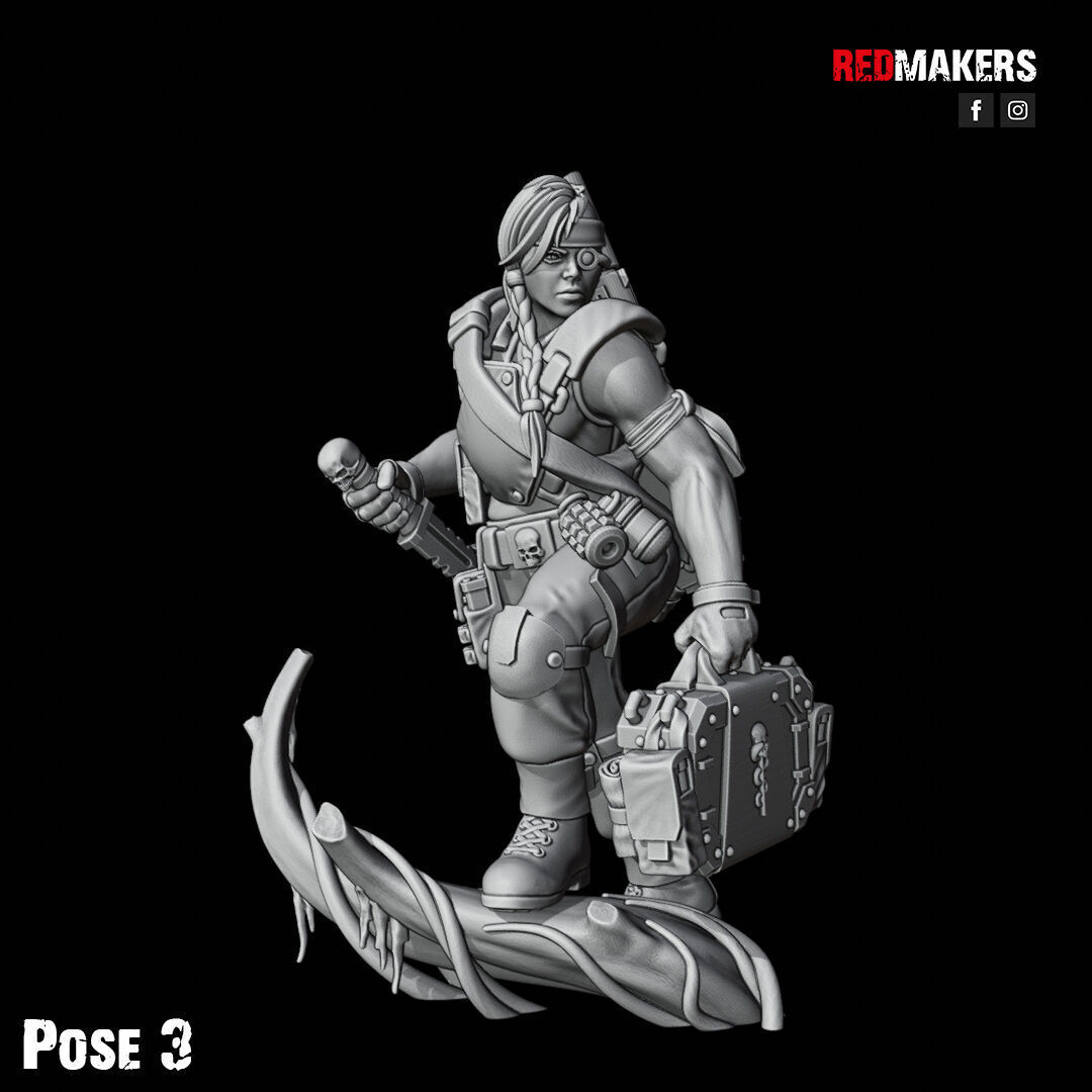 Jungle Fighters - Command Squad of the Imperial Force 3D print model_23