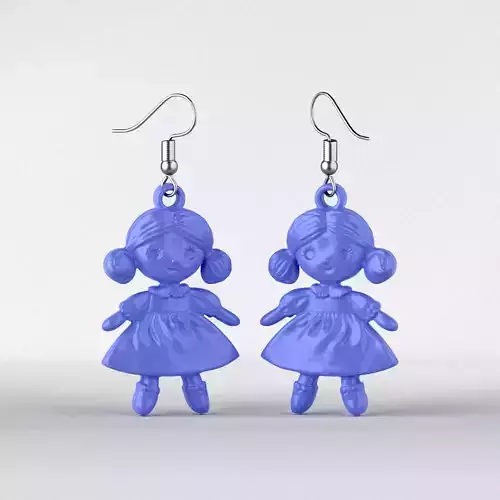 Rag Doll Earrings