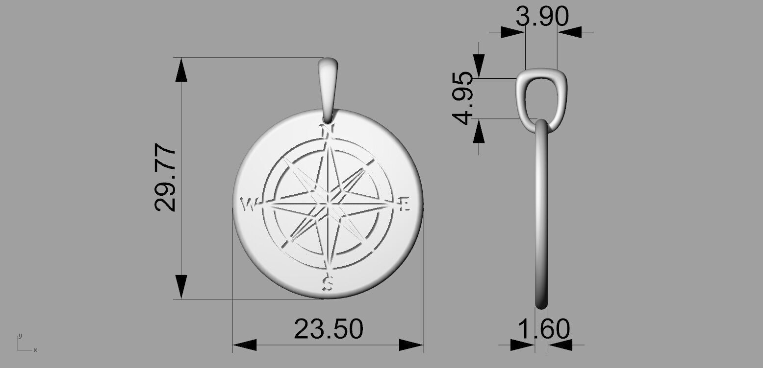 Gold N1300 3D print model_7