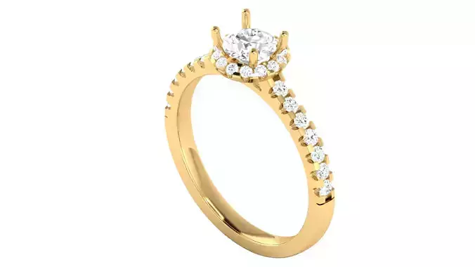 anel cabeca coroa cravejado