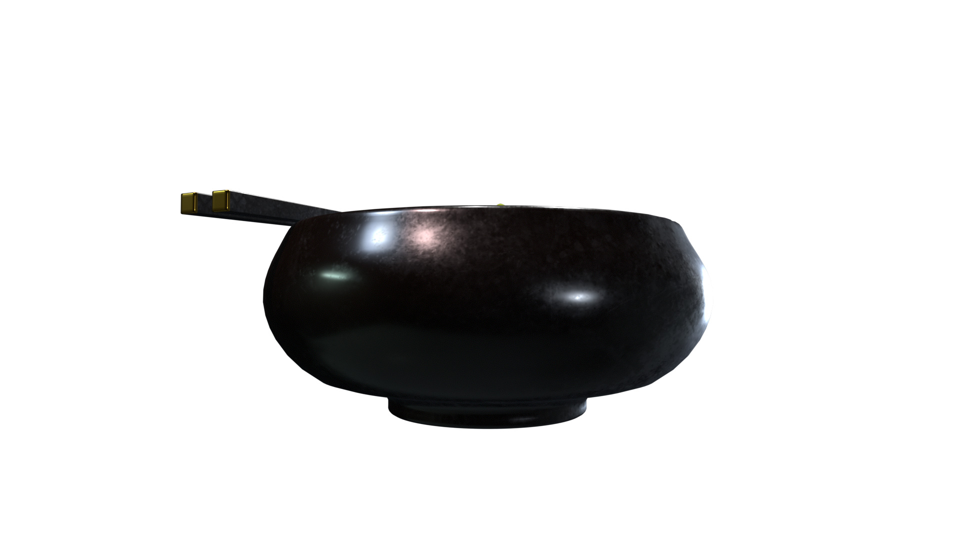 Japanese Ramen Soup Bowl  High-Quality Realistic Low-poly 3D model_3