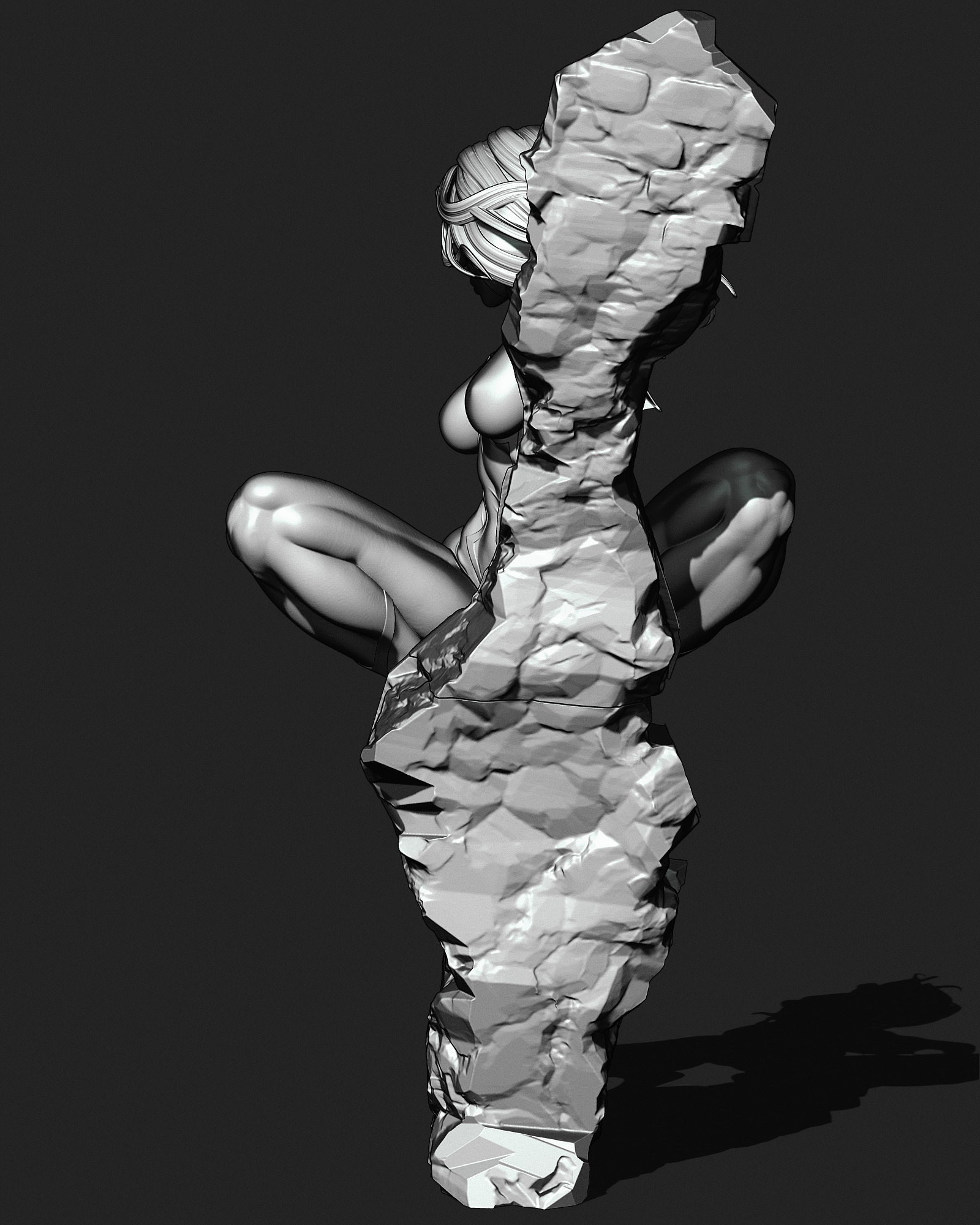 Spider-Woman with NSFW 3D print model_24